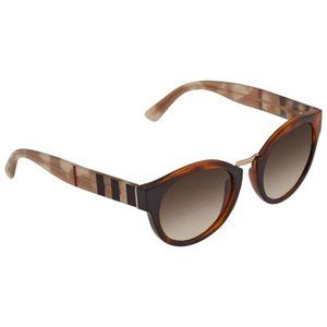 Burberry 50mm Oval Sunglasses